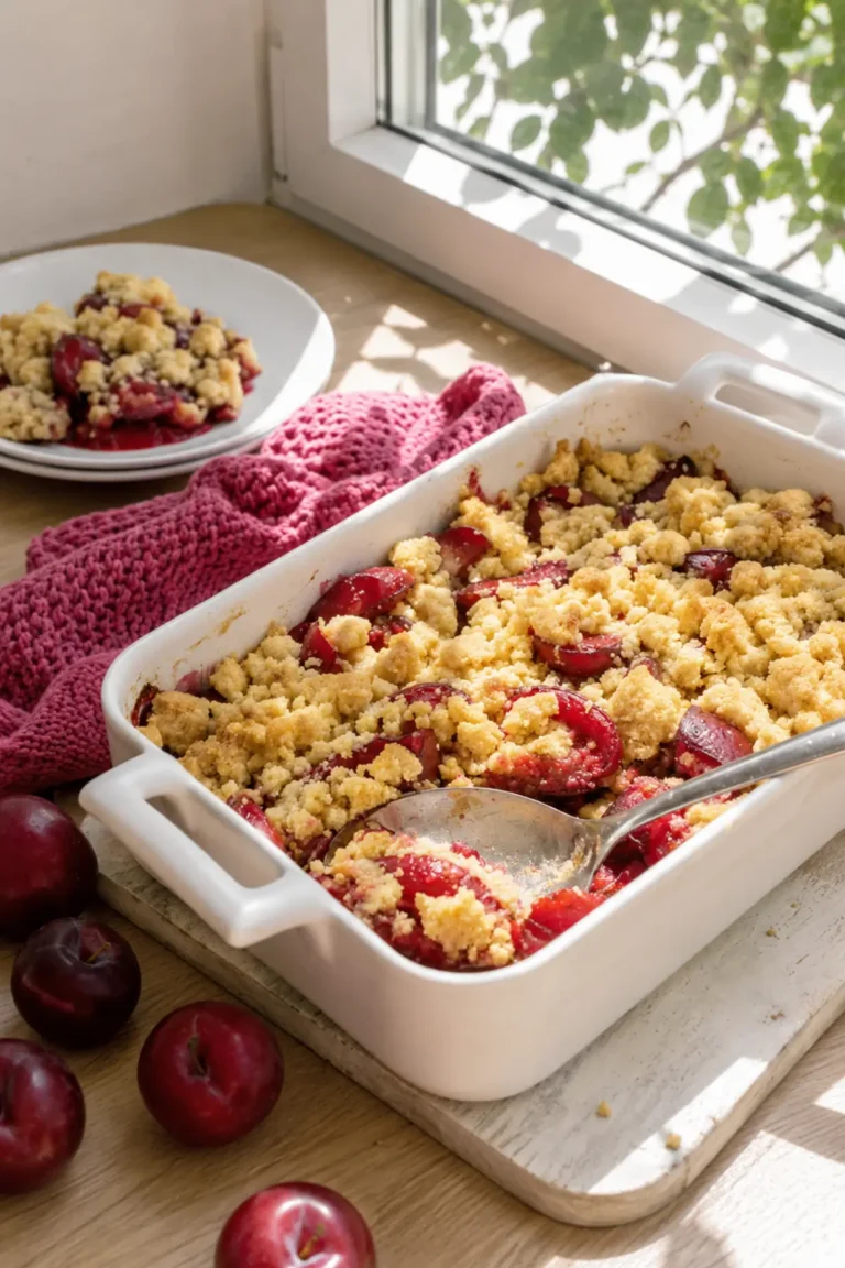 pflaumen crumble das beste rezept