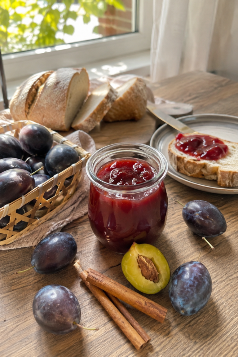 pflaumenmarmelade omas rezept zimt