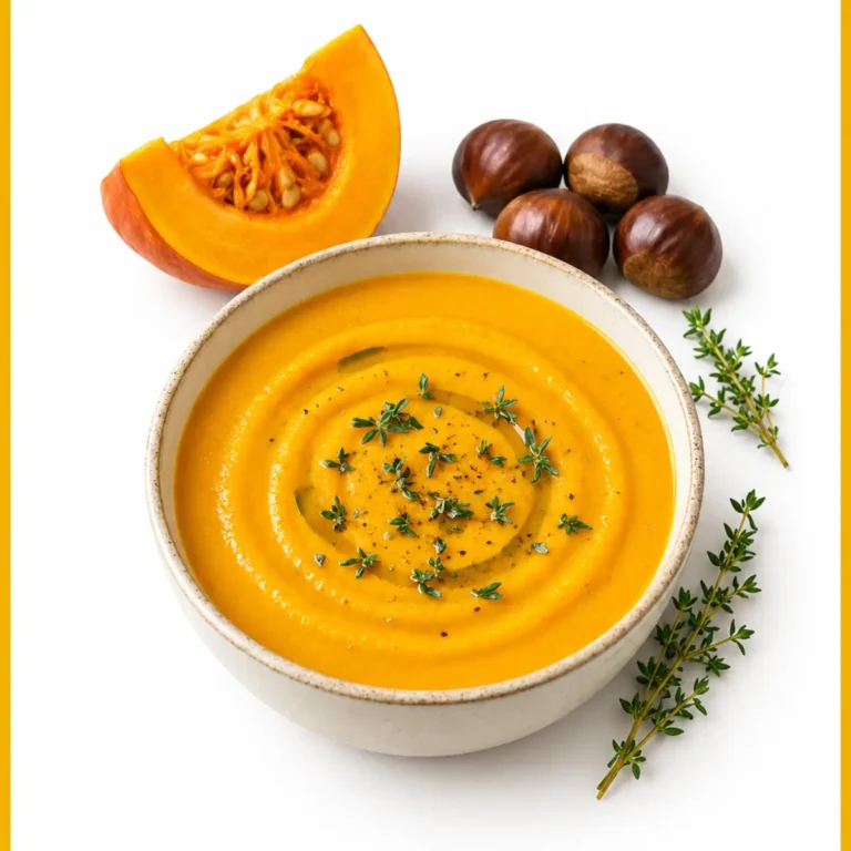 Maronen Kürbis Suppe