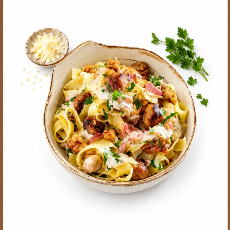 Cremige Maronen Pappardelle in 25 Minuten einfach genießen