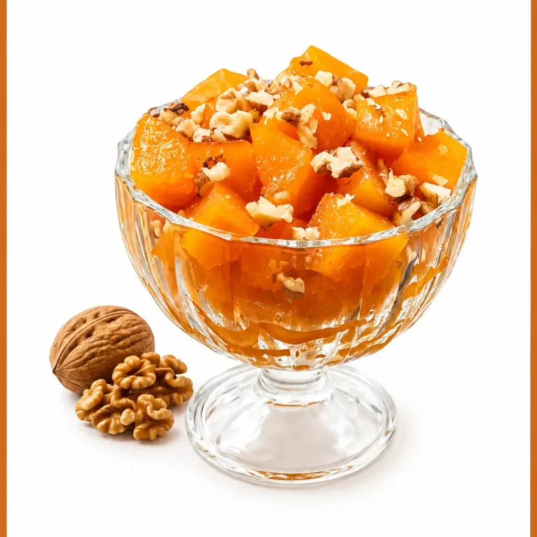 Türkisches Kürbis Dessert